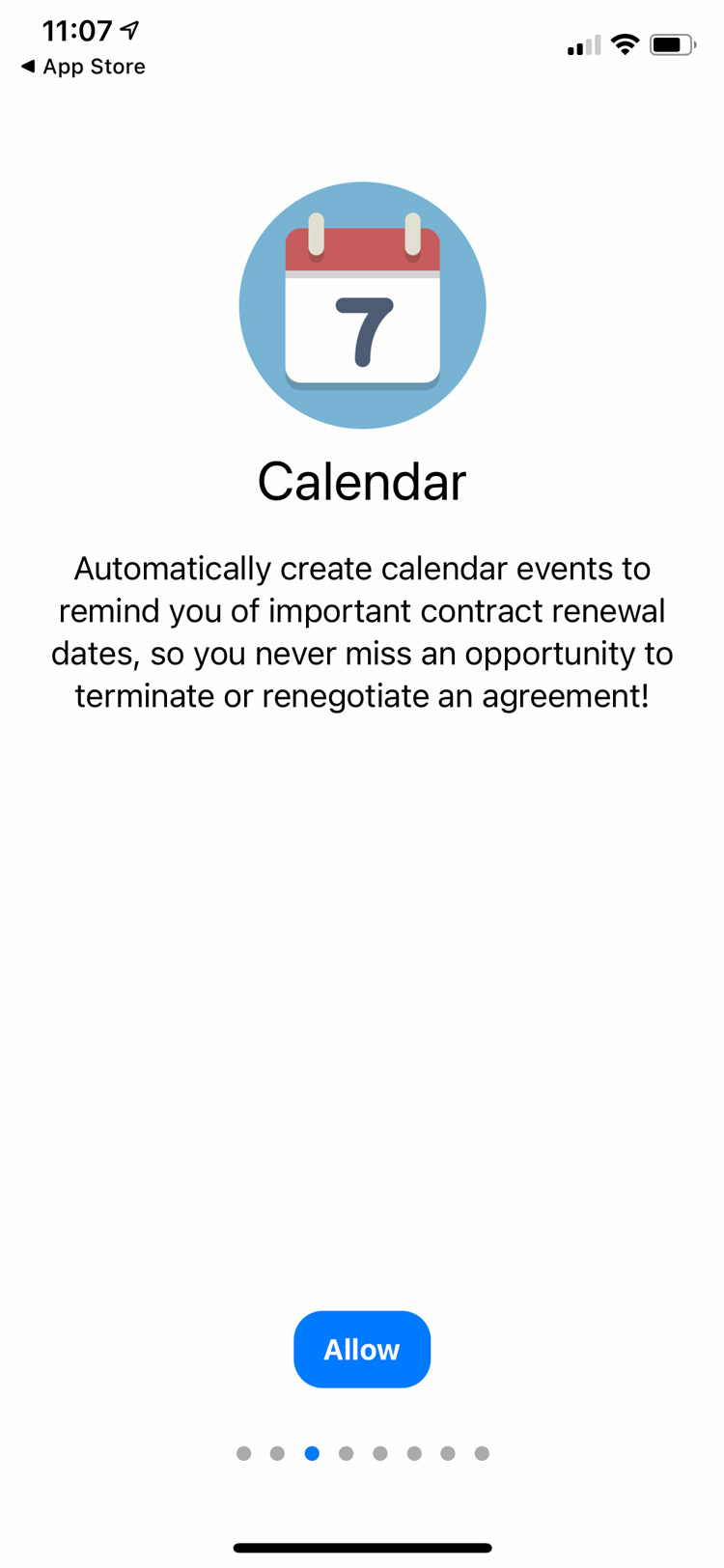ContractCal Mobile App
